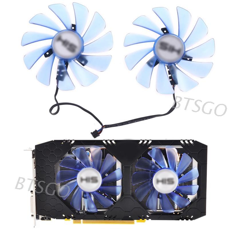 Set 2 Quạt Tản Nhiệt 95mm Fdc10U12S9-C Cf1010U12S Gy Rx580 Rx590 His Rx580 Iceq Rx570