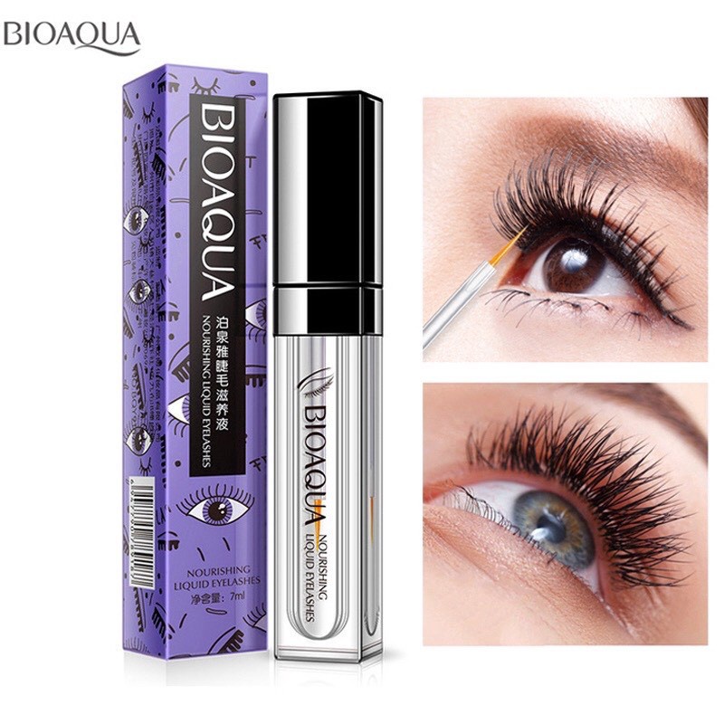 Dưỡng chuốt mi dài và dày Nourishing Liquid Eyelashes Bioaqua Zuzu Cosmetic HUBEAUTY