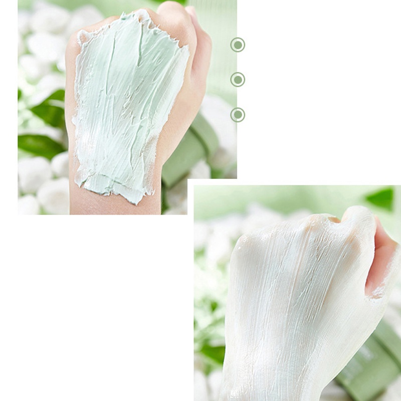 Mặt nạ bùn đất sét trà xanh Noro giảm mụn làm sạch lỗ chân lông sáng da 100g NMN6