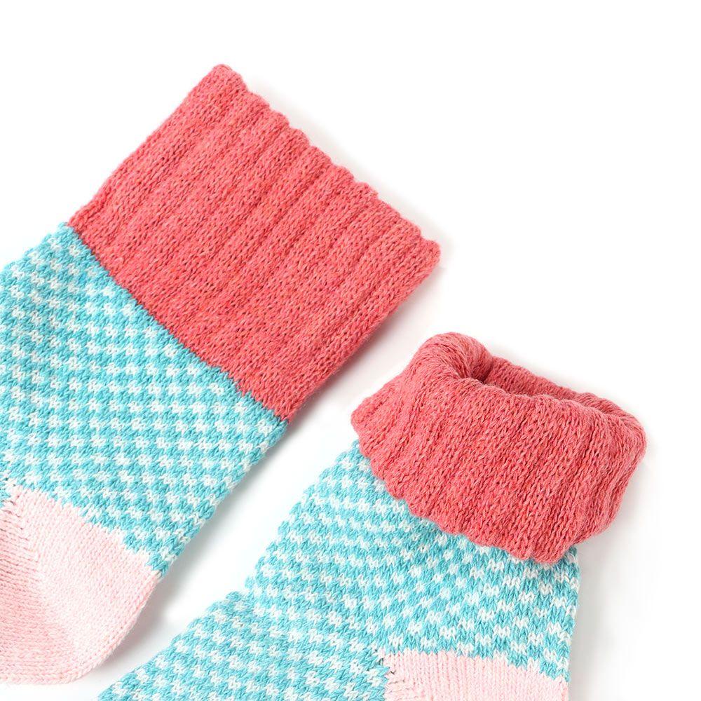 MELODG Set 5 Đôi Tất Giữ Ấm Nhiều Màu Sắc Thiết Kế Dày Dặn Thoải Mái