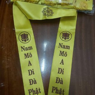 Băng đeo cổ A Di Đà Phật