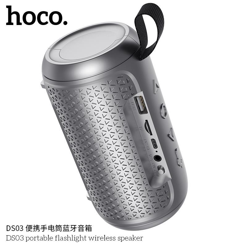 [CHÍNH HÃNG] Loa Bluetooth Thể Thao Hoco DS03 Bản Nâng Cấp Mới Tích Hợp Đèn Pin