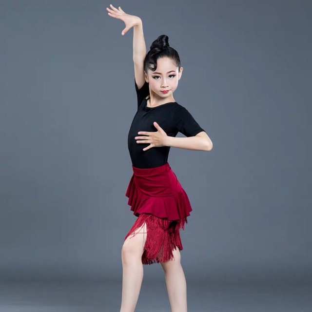 Đầm khiêu vũ dance bé gái