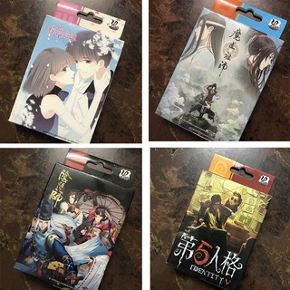 Bộ bài tú lơ khơ 54 ảnh anime chibi Con tim rung động Ma đạo tổ sư Âm dương sư Identity V nhân cách thứ 5