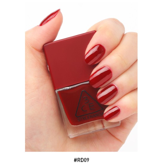 SƠN MÓNG TAY [3CE] RED RECIPE LONG LASTING NAIL LACQUER #RD09