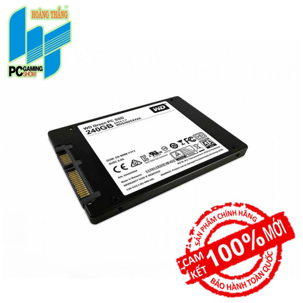 [Mã ELMS05 giảm 5% đơn 300k]Ổ cứng SSD Western 240GB WDS240G2G0A