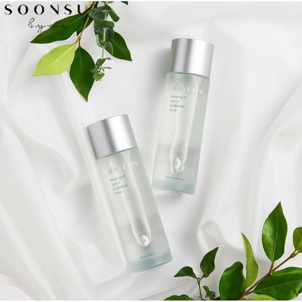 [Date: 09/04/2022] Nước Hoa Hồng Hayejin Blessing Of Sprout Radiance Toner