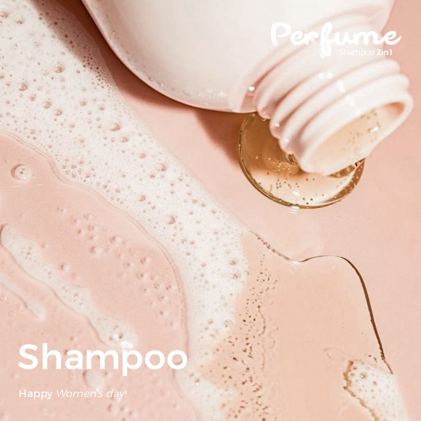 Dầu gội nước hoa Perfume Shampoo, kết hợp gội và xả 2in1 TTLH | TUTAYLAMHET