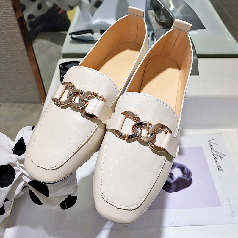 Giày Lười 8251730 Đế Bằng Phong Cách Ulzzang Thời Trang Dành Cho Nữ