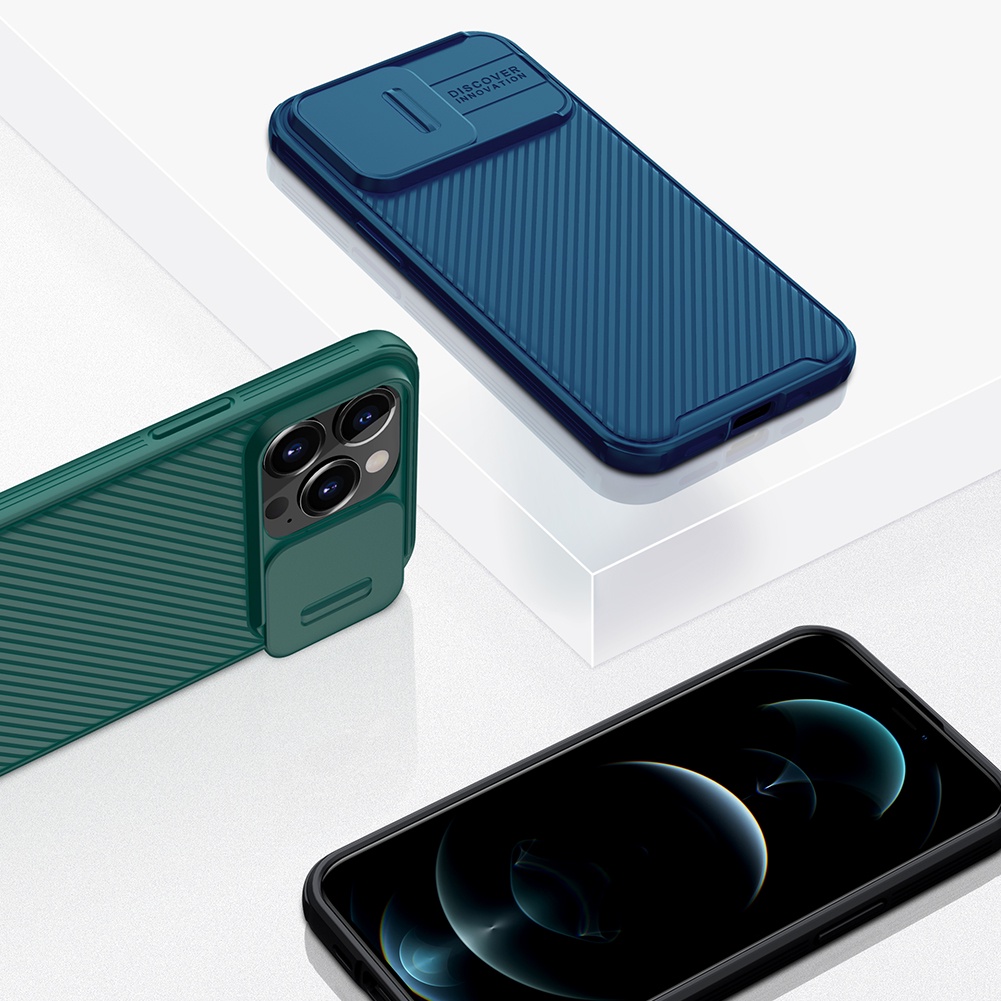 Ốp điện thoại Nillkin CamShield Pro dành cho iPhone 13 Pro có khe trượt bảo vệ camera