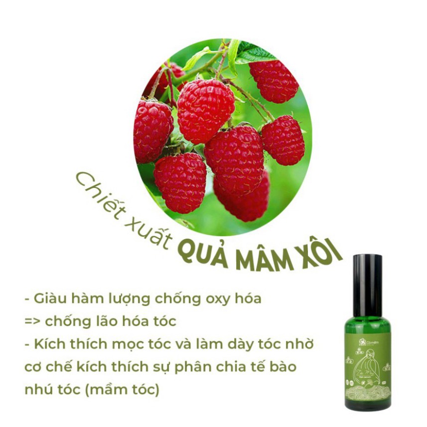 Hair Serum Tóc Mây Cao Cấp Kích Thích Mọc Tóc Giúp Tóc Chắc Khỏe Cỏ Mềm 50ml