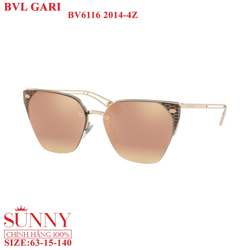 BV6116 - kính mát BVL Gari chính hãng, bảo hành toàn quốc