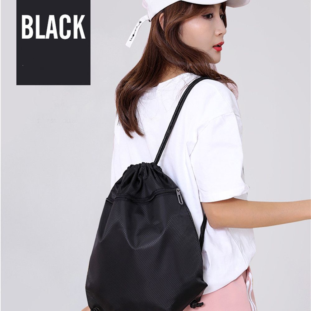 Balo dây rút vải oxford chống thấm nước gấp gọn được thời trang thể thao leo núi đi biển