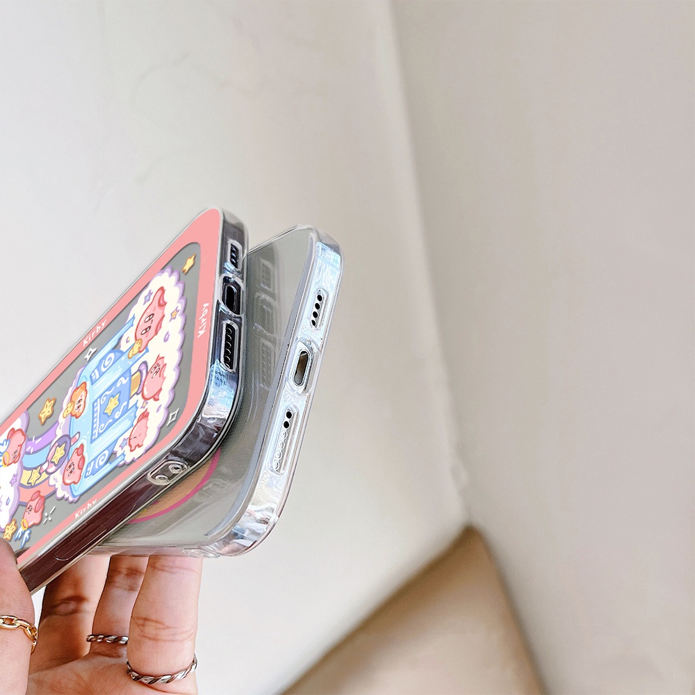 Ốp Điện Thoại Tpu Mềm Chống Sốc In Hình Kirby Cho iPhone 11 12 13 pro max XS X XR XSMax 7 8 6 6s plus 5 4 SE 2020