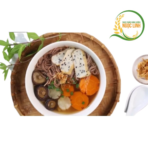 Đặc sản bún khô Bún gạo lứt đỏ Hoàng Minh gói 500gr hữu cơ giảm cân thực dưỡng eatclean healthy | BigBuy360 - bigbuy360.vn