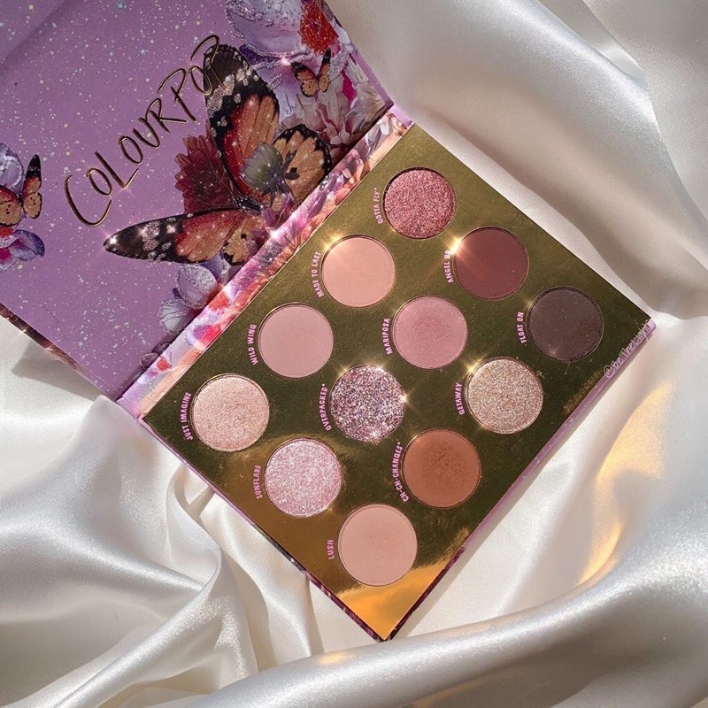 Bảng phấn mắt Colourpop Flutter By colourpop flutter by eyeshadow palette colorpop eyeshadow bảng mắt