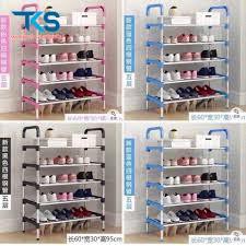 Kệ giày dép inox 5 tầng chắc chắn