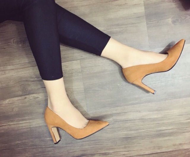 Giày 9cm chất nỉ