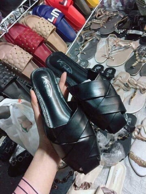 Dép Mules Hở Gót