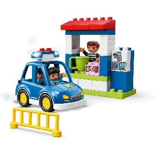 Bộ mô hình Lego Duplo - Trạm cảnh sát của bé 10902
