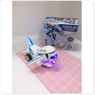 Máy Bay Biến Hình Thành Robot Phát Nhạc Vui Nhộn
