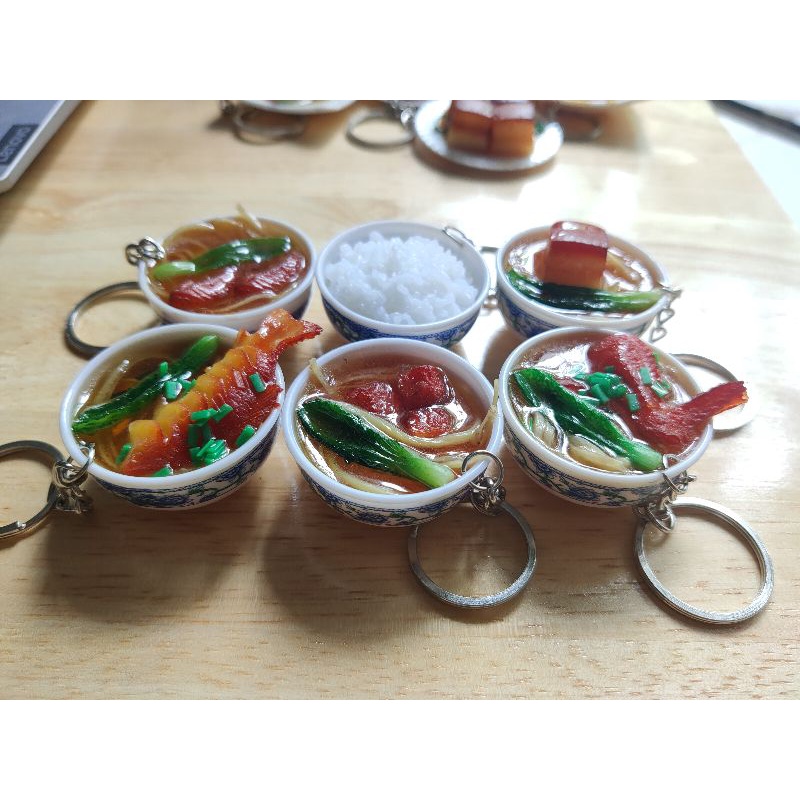 Móc khóa đồ ăn - Minifood - Mô hình thức ăn cho búp bê
