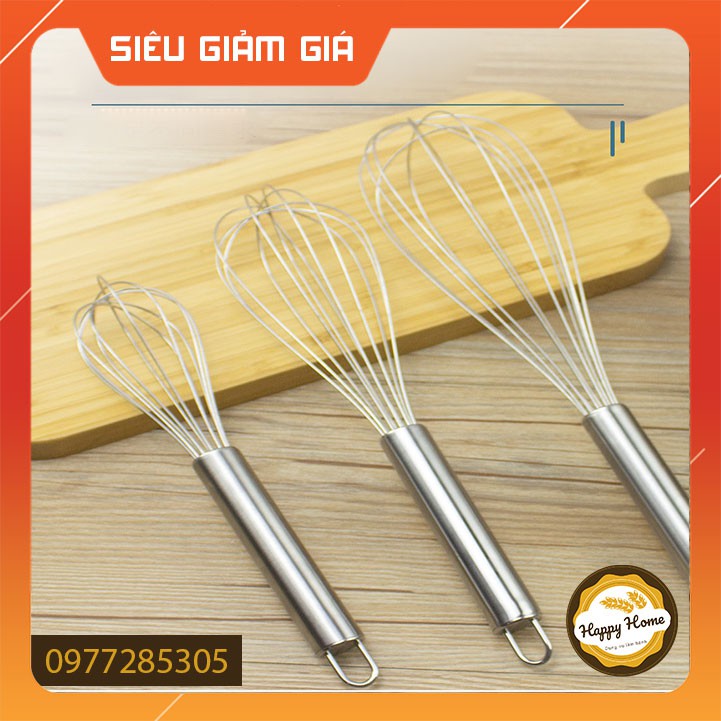 Phới lồng đánh trứng, đánh bột làm bánh inox ,giá rẻ