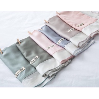 Chăn ga gối tencel viền trắng
