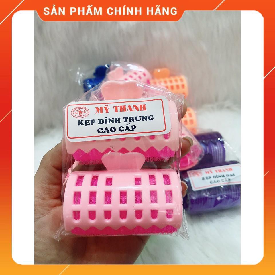 Kẹp cuốn gai Dính đại cao cấp lẻ 1 cái giao màu ngẫu nhiên