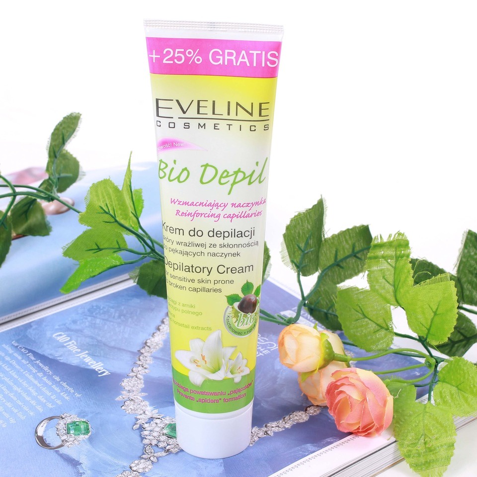 (Hàng hot) Kem tẩy lông Hữu cơ nhẹ dịu dành cho các vùng Eveline Bio Depil - BaLan | BigBuy360 - bigbuy360.vn