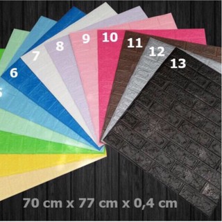 combo10 tấm xốp dán tường KT 70x77cmx4mm với giá 130000đ