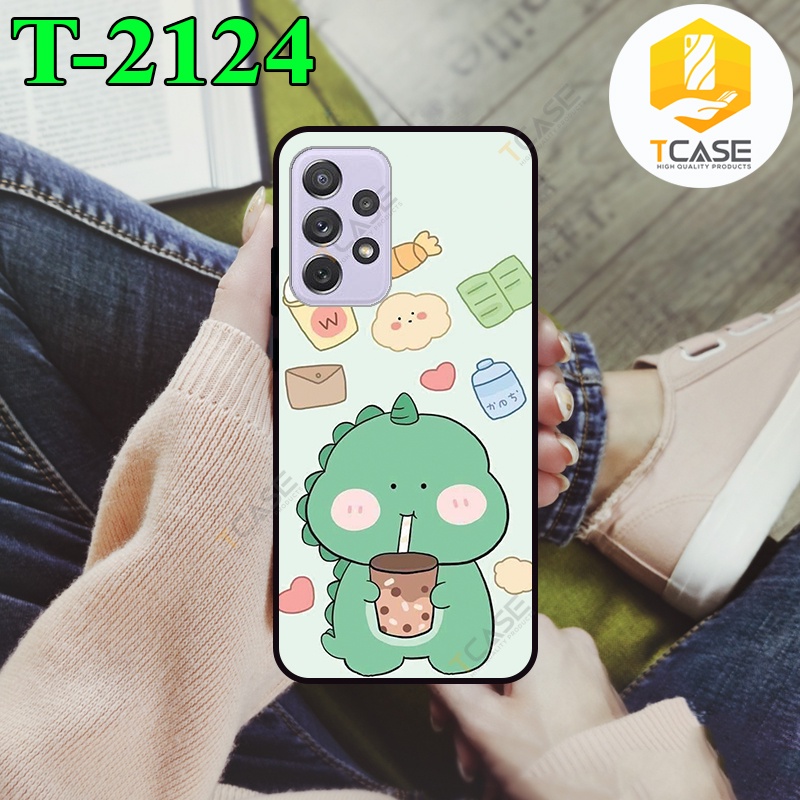 Ốp lưng Samsung Galaxy A52, A52 5G, 52s 5G, A72, A72 5G +in hình dino siêu dễ thương