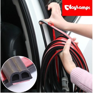 Cuộn Ron Gioăng dây Cao Su Chữ B Dán bọc mép Cửa Xe Hơi Ô Tô Chống Ồn Giữ Nhiệt