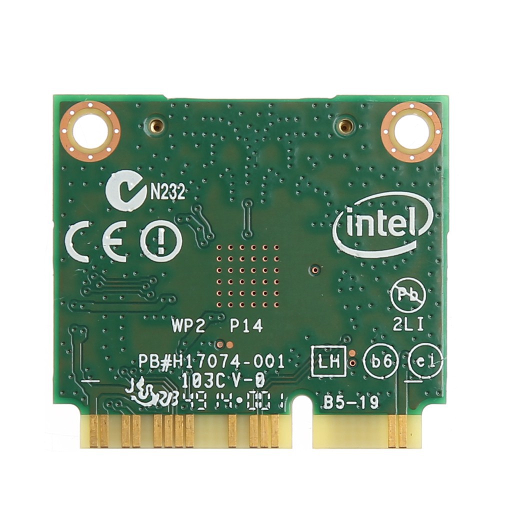 Intel 7260 AC DELL 7260HMW Dual Band Wireless Bluetooth 4.0 Mini PCI-E Thẻ 867Mbps