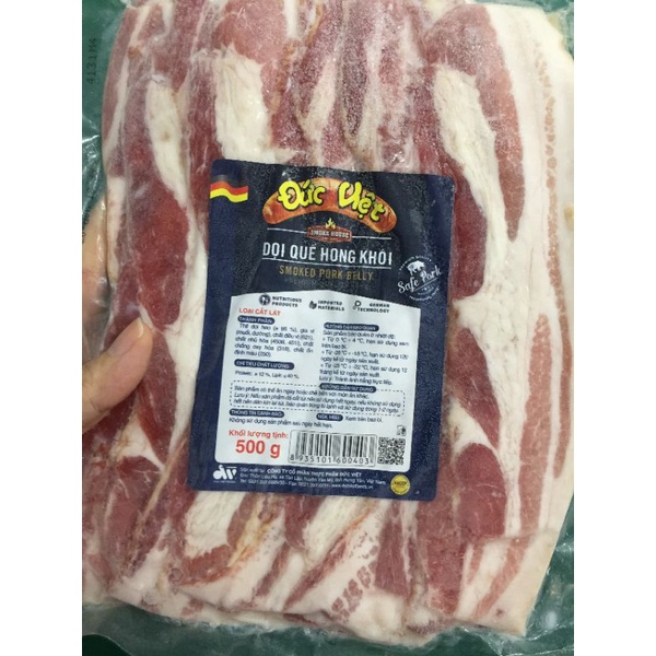 Ba rọi xông khói 500g