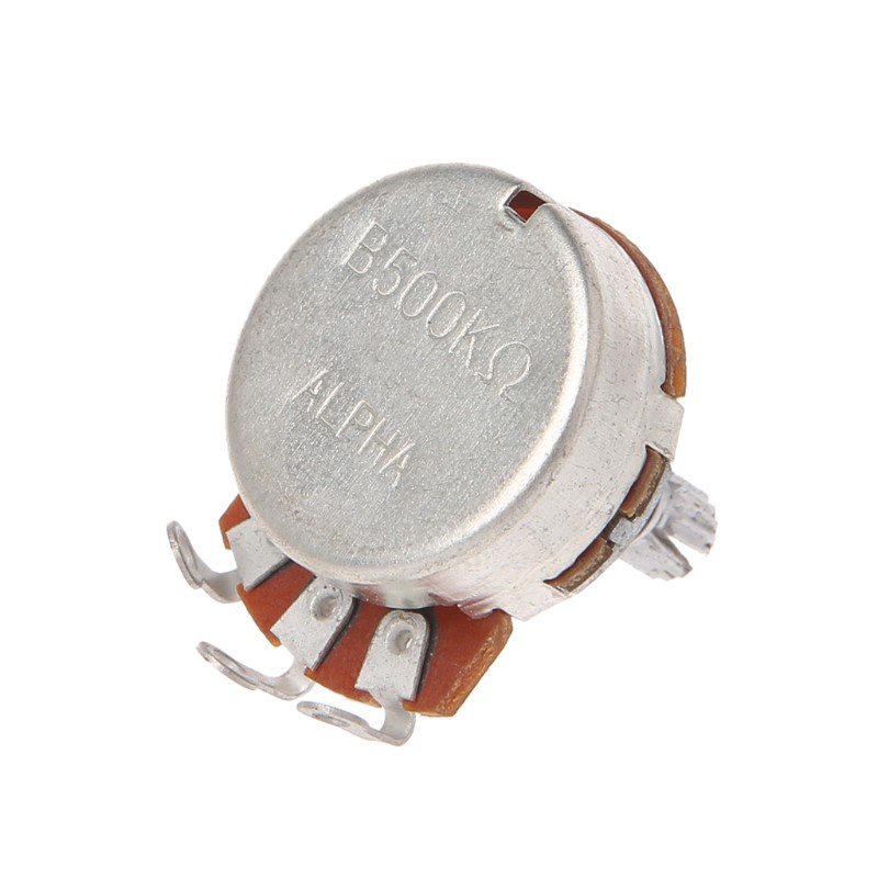 folღ B500K Potentiometer Splined Pot Electric Guitar Bass Effect Amp Tone Volume Parts