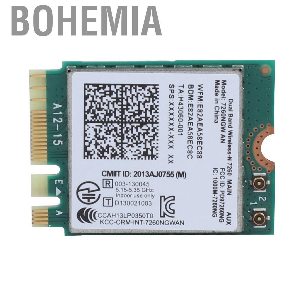 Card Wifi Không Dây 7260an 2.4g / 5g 4.0 Có Giao Diện Ngff M2 | BigBuy360 - bigbuy360.vn