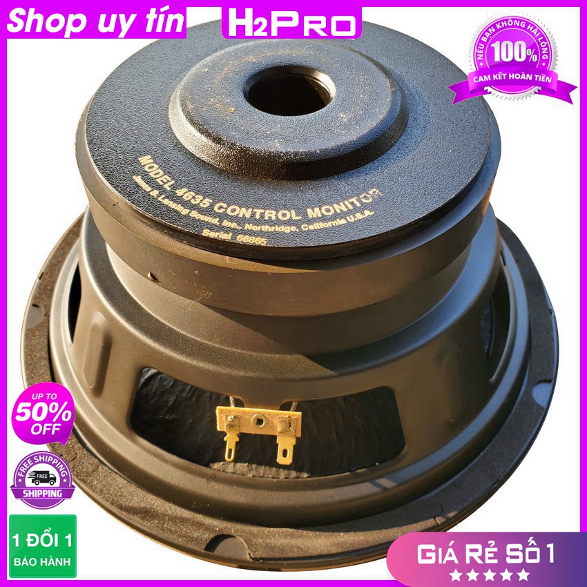 2 Loa Bass 25 Jbl 4635 300W Coil 65 4 Lớp, Từ 155-Gân Xốp Mút-Màng Cacbon, Loa Rời Bass 25 Cao Cấp-Đánh Khoẻ-H2Pro Audio