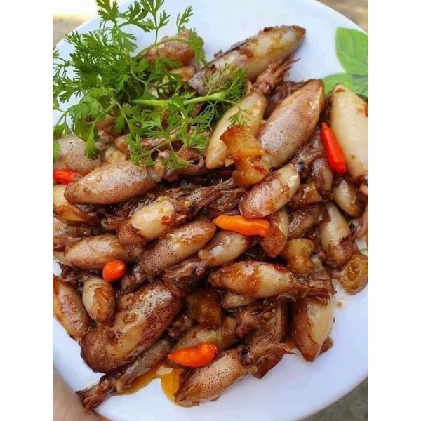 59k 500gr Mực Sim  Hấp thuyền(giao hỏa tốc TP HCM)