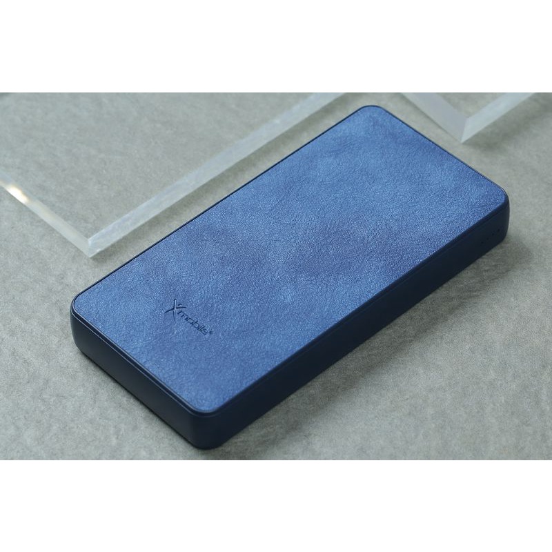 Sạc dự phòng xmobile Polymer 20000mah Type C PD QC3.0 Xmobile PowerBox P69D xanh like new 98%