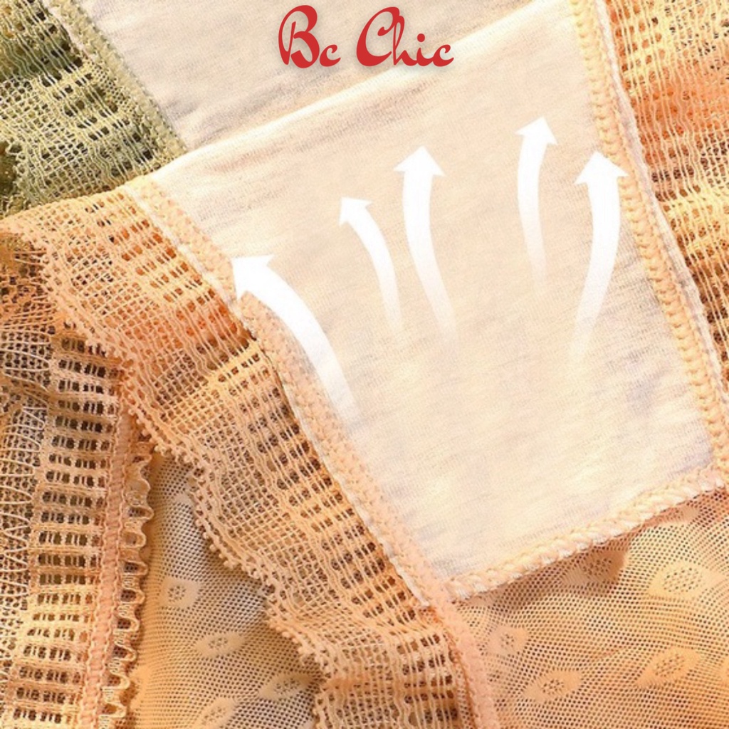 Quần Lót Nữ , Quần Lót Ren Sexy thiết kế dây buộc thoáng mát MÃ Q305 BC_CHIC LINGERIE
