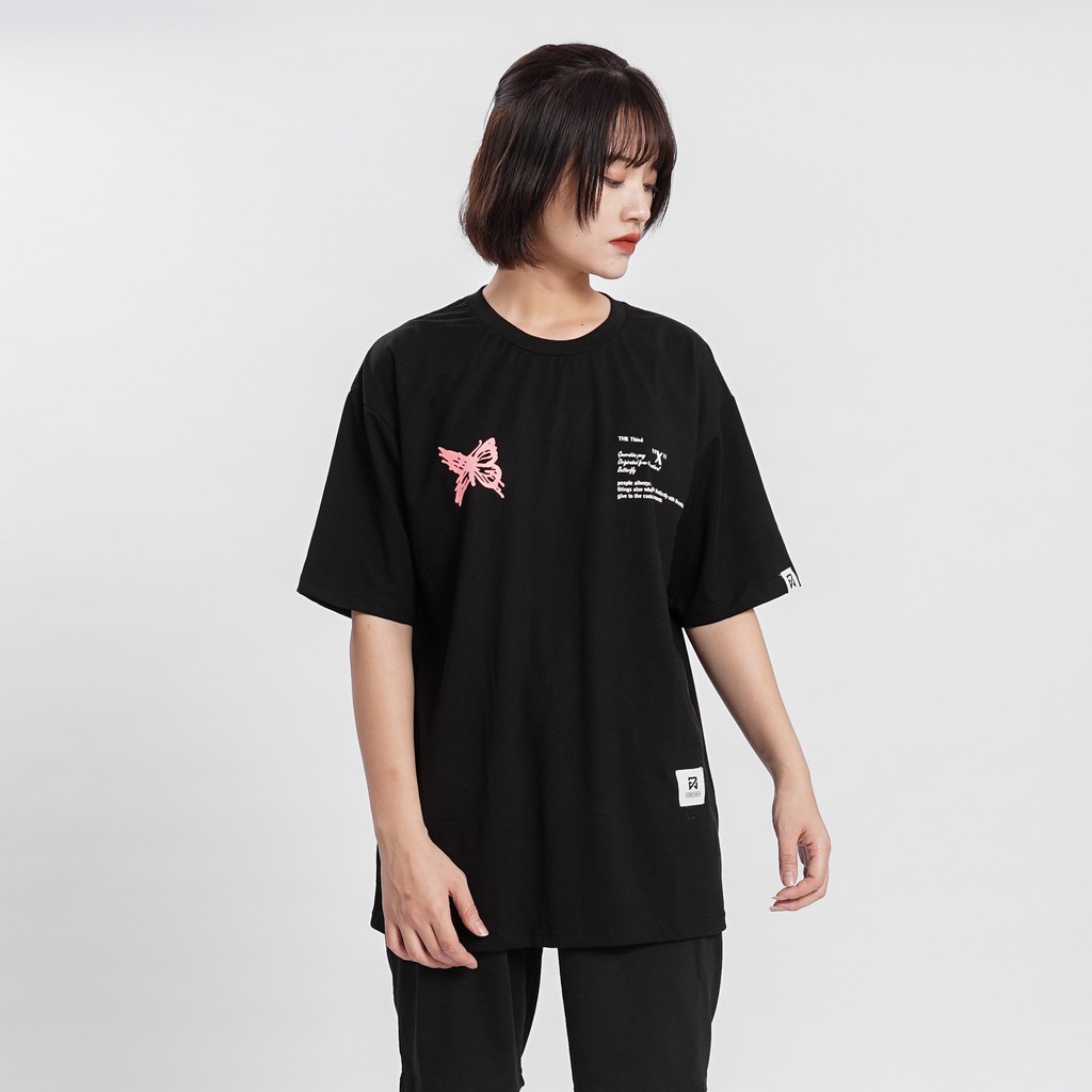 Áo thun unisex N7 Butterflyming phông tay lỡ nam nữ form rộng Oversize | BigBuy360 - bigbuy360.vn