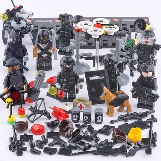 Bộ Lắp Ráp Lego Xe Quân Đội Cho Bé