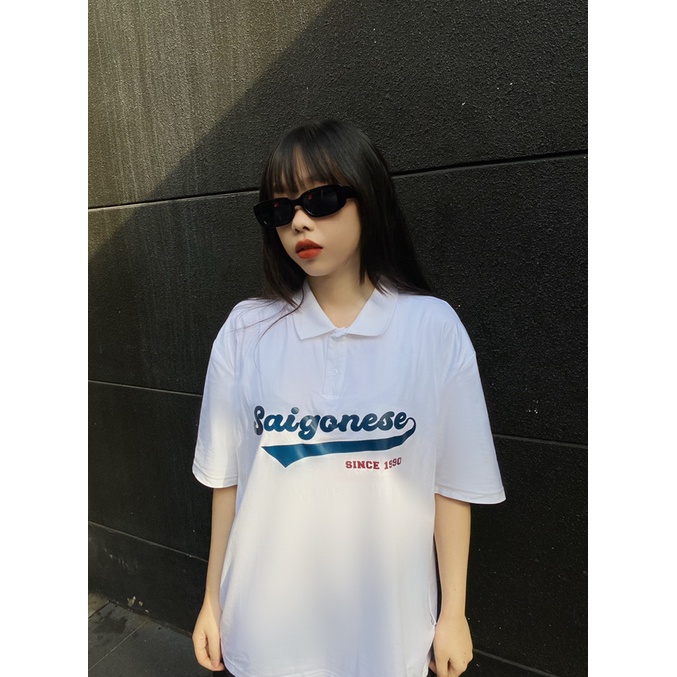 Áo polo nữ form rộng, áo thun polo nữ có cổ đẹp chất cotton form unisex PL009 Miucho basic