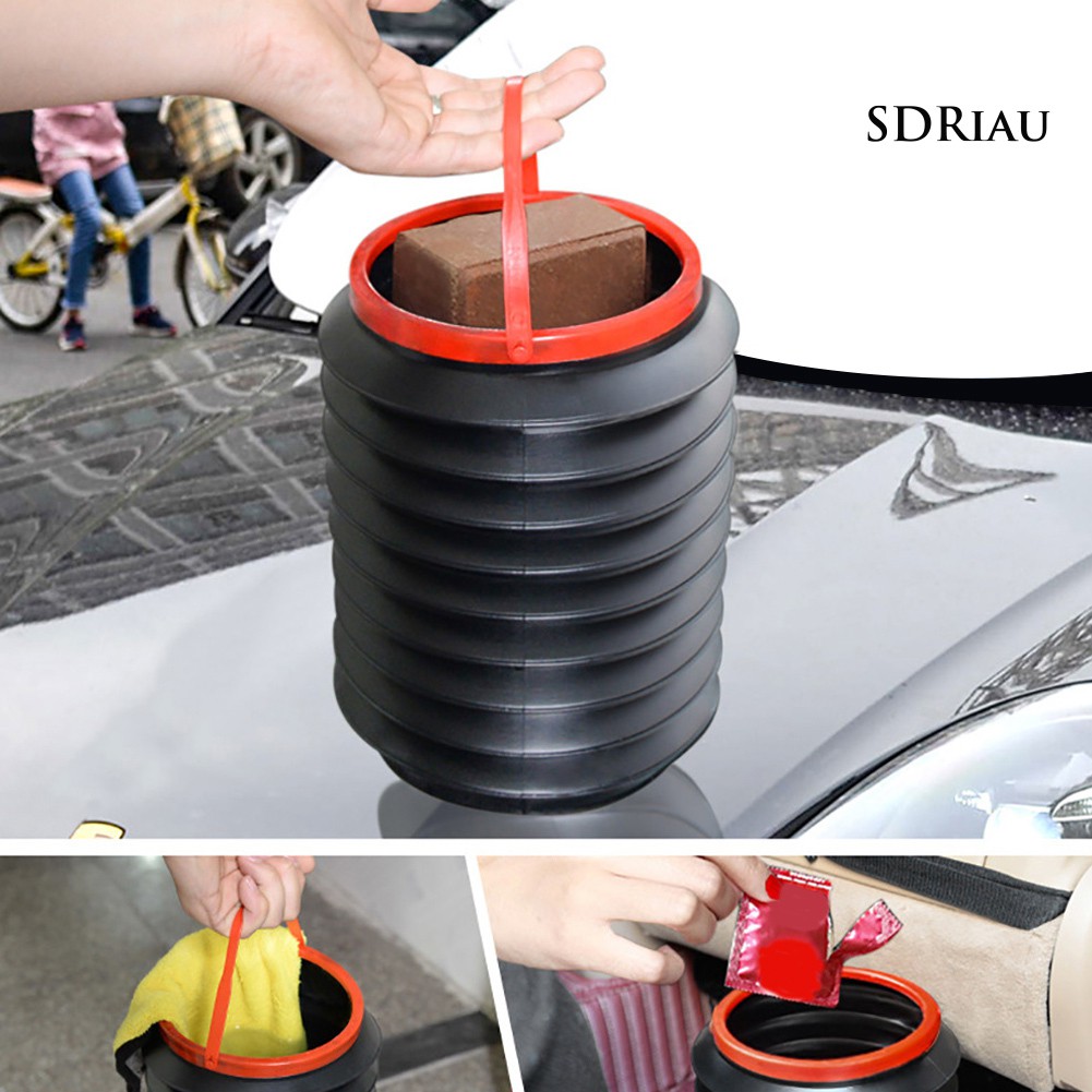 Thùng Đựng Rác Bằng Nhựa Có Thể Gấp Gọn Tiện Dụng Cho Xe Hơi / Câu Cá