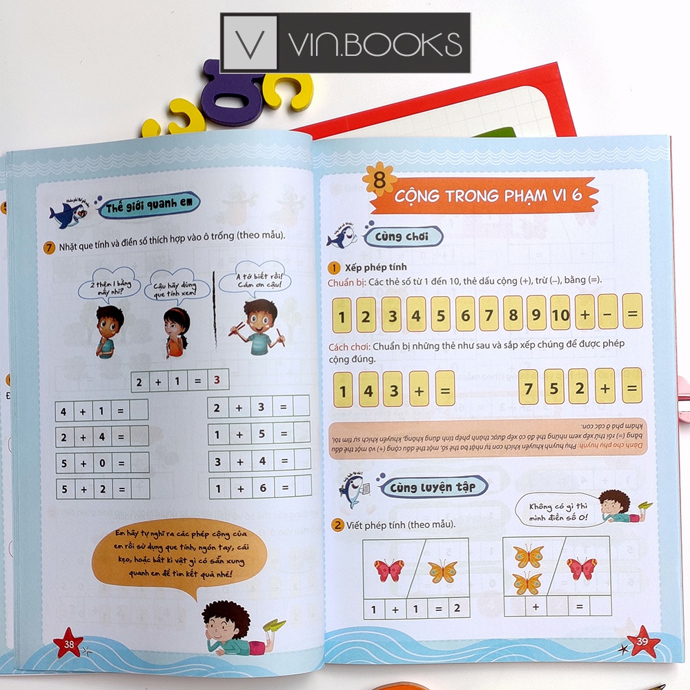 Sách - Combo Toán Tư Duy Pomath Cho Trẻ 6 - 7 Tuổi