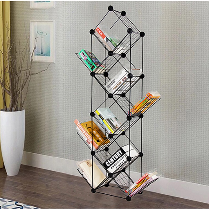 Giá sách hàng rào 11 tầng, 9 tầng, 7 tầng, kệ sách 11 tầng, giá sách 7 tầng, giá để sách 7 tầng