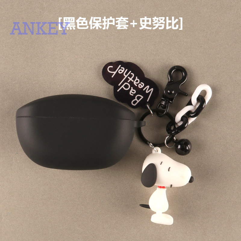 Sony WF-SP800N WF-1000XM3 Case Hộp Đựng Tai Nghe Bằng Silicone Mềm Chống Sốc Chống Nước In Hình Snoopy Cho Sony Wf-Sp800N Wf-1000Xm3 Wf-H800 Wf-Xb700