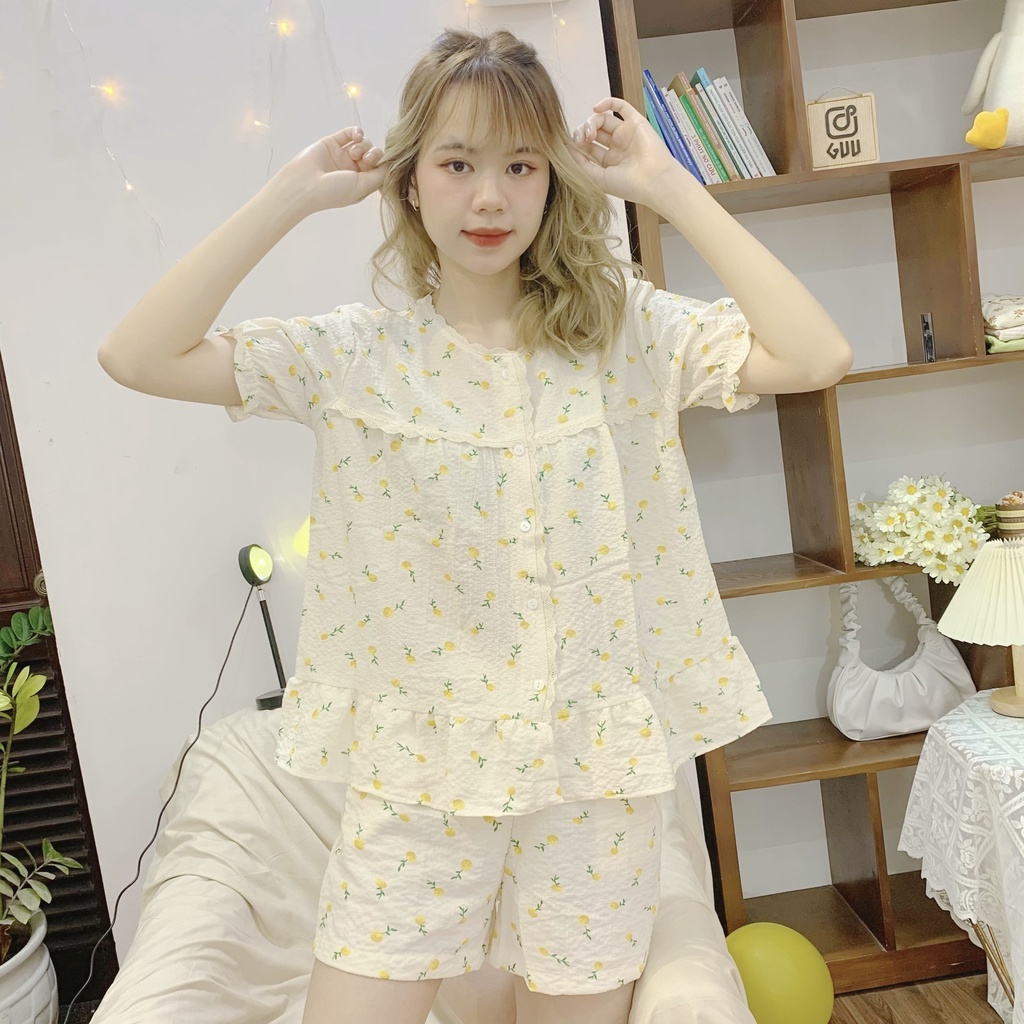 Đồ Bộ Pijama Mềm Mại Guu DN98