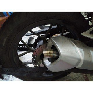 Chụp pô Inox cho Winner X